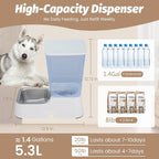 Automatic 5.4L/1.4Gal Pet Waterer, Automatic Dog Water Dispenser Gravity - Image 5
