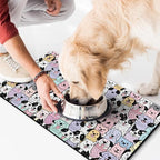 Pet Feeding Mat for Floors Waterproof Dog Mat for Food and Water Absorbent - Image 7