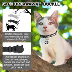 Leather Personalized Breakaway Cat Collar - Image 6