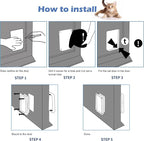 Wordcam X-Large Cat Door, Strong Cat Door - Image 7