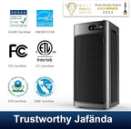 Jafända Air Purifier for Home Office Room Up to 6862 ft², Dual Carbon Air - Image 2