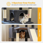81" Heavy Duty Cat Tree for Large Cats up to 20lbs - Image 4
