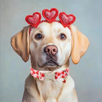 Valentines Dog Collar for Large Dogs - Image 5