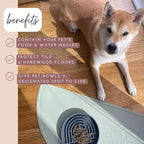 Should We Go - Waterproof Silicone Pet Food Mat - Non-Slip, Spill-Proof Feeding - Image 4