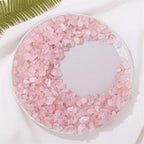1lb Rose Quartz Aquarium Gravel Rocks Natural Tumbled Healing Crystal Chips - Image 6
