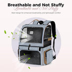 Lekebobor Double Cat Backpack Carrier - Image 4