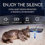 Veken Innovation Award Winner 95oz/2.8L Pet Fountain, Automatic Cat Water - Image 6