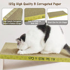 AccEncyc Cardboard Cat Scratcher Pads Cat Scratching Board - Image 3
