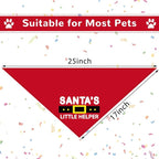 Weewooday 9 Pcs Holiday Dog Bandanas St' Patrick's Day Easter Bandanas Birthday - Image 2