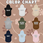 Personalized Dog Hoodie, Custom Embroidered Name Pet Hoodie, Warm Winter Outfit - Image 3