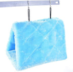 MOACC Winter Warm Bird Nest House Shed Hut Hanging Hammock Finch Cage Plush - Image 7