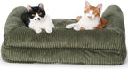 FUKUMARU Dog Couch Bed, Corduroy Cozy Cat Bed - Image 9