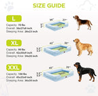 Orthopedic Dog Bed for Extra Large Dogs, XXL Waterproof Egg Crate Memory Foam - Image 4
