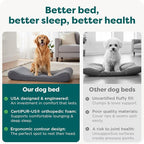 FurHaven Orthopedic Dog Bed for Large Dogs, Luxe Lounger Contour Mattress - Image 7