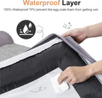 Large Dog Bed Orthopedic Washable: Jumbo Dog Bed Bolster Extra Large Dogs Egg - Image 4
