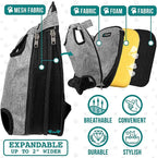 PetAmi Dog Carrier Backpack, Adjustable Pet Cat Front Carrier Backpack - Image 3
