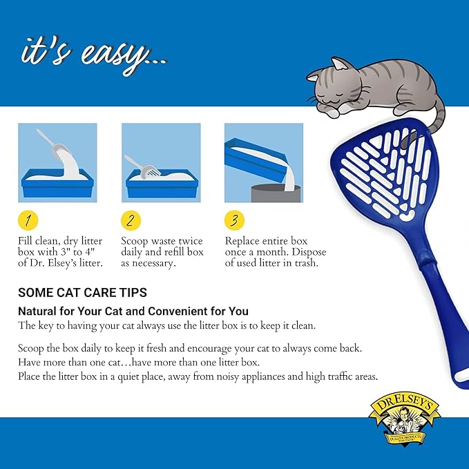 Dr. Elsey's Ultra UnScented Clumping Clay Cat Litter 40 lb. Bag - Image 2