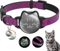 Waterproof Airtag Cat Collar, Breakaway Cat Airtag Collar by typecase