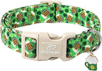 St Patricks Day Dog Collar for Small Dogs by Babolepet