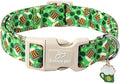 St Patricks Day Dog Collar for Large Dogs by Babolepet