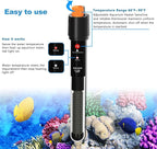 PULACO 100Watt Aquarium Heater for 15-25 Gallon Fish Tank, Adjustable - Image 3