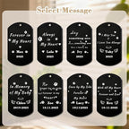 QYH Custom Memorial Dog Keychain - Image 2