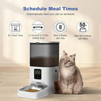 Automatic Cat Feeder, 6L Cat Food Dispenser - Image 2