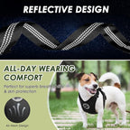 SlowTon Dog Seat Belt Harness for Car, Dog Car Harness Adjustable Mesh - Image 9