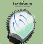 Dual Sided Pet Grooming Glove - Image 3