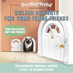 Purrfect Portal Meow Manor® Cat Door Interior Door - Image 2