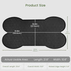Dog Food Mat Anti-Slip Silicone Dog Bowl Mat Thicker Pet Placemat Waterproof - Image 2