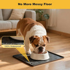 Pieviev 16''x12'' Dog Cat Food Bowl Mat, Silicone Waterproof Food Grade Pet - Image 4