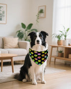 PET SHOW 50 Pack Paw Pattern Big Dog Bandanas Bulk XL Washable Triangle Bibs - Image 8