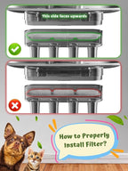 Dog Water Fountain for Large Dogs, 9L/2.4Gal Stainless Steel Dog Fountain - Image 4