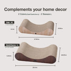Necoichi Cardboard Cat Scratcher Bed - Image 2