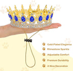 Abbylike Pet Rhinestone King Crown, Queen Crown - Image 3