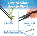 Long Tweezers for Aquascaping, 2 Pack 25cm / 9.8in Fine Tip 1mm – Tools for - Image 5