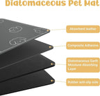 Dog Food Mat, Diatom Ooze Cat Water Mats Non Slip - Image 4