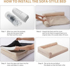 BFPETHOME Orthopedic Dog Beds for Large Dogs-Waterproof Sofa Dog Bed - Image 6