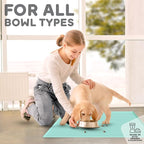 Dog Food Mat - 28x18 Raised Edges Dogs Mat - Image 6