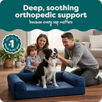 FurHaven Classic Sofa Orthopedic Dog Bed - Image 2