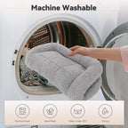 Cat Bed Washable Indoor Cat Cushion Bed, Soft and Cozy Plush Pet Bed-M - Image 7