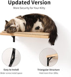 FUKUMARU Cat Wall Shelves, 17 x 10 Inch Cat Walls Furniture - Image 2