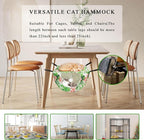 JSPYFITS Cat Cage Hammock with Ball, Double Layer Hanging Adjustable Soft Pet - Image 5