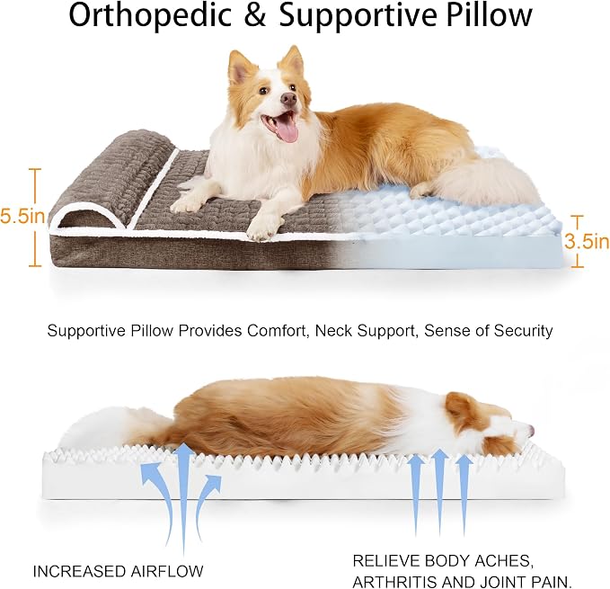 Orthopedic Jumbo Dog Bed Large Sized Dog - Image 6