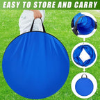 28 in 10 Foot Blue Extra Large Dog Agility Tunnel - Image 4