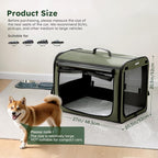 Large Dog Car Carrier Light Weight, 27×20.5×20.5ins Dog Carrier - Image 4