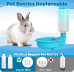 VANNON 16oz Pet Water Bottle, Gravity Dog Water Bowl Dispenser - Image 2