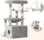 Heybly Cat Tree, Kitten Tower - Image 7