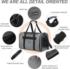 Airline Approved Dog Carrier.Cat Travel Carrier Dog Carrier Bag, Soft Sided Pet - Image 3